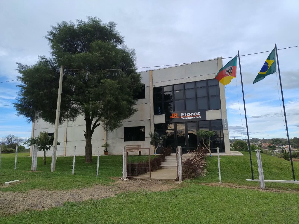 Sede Administrativa e Operacional da JR Flores Transportes em Cachoeira do Sul - RS